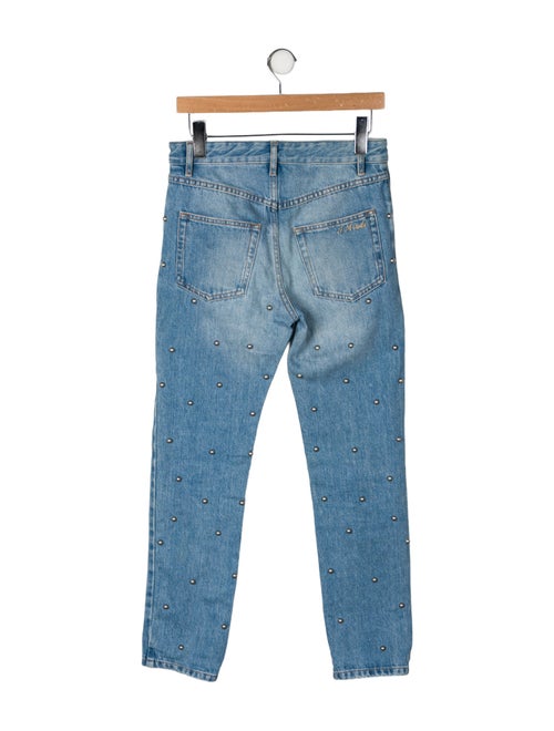 Étoile Isabel Marant Mid-Rise Straight Leg Jeans
