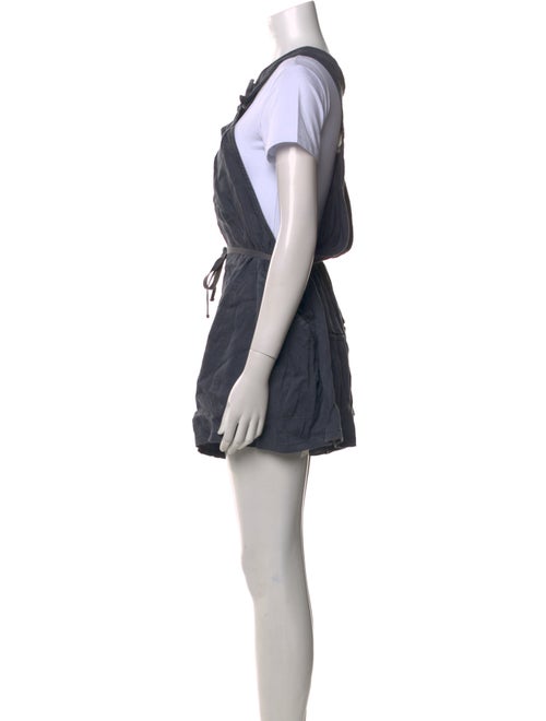 Étoile Isabel Marant Linen Cowl Neck Romper