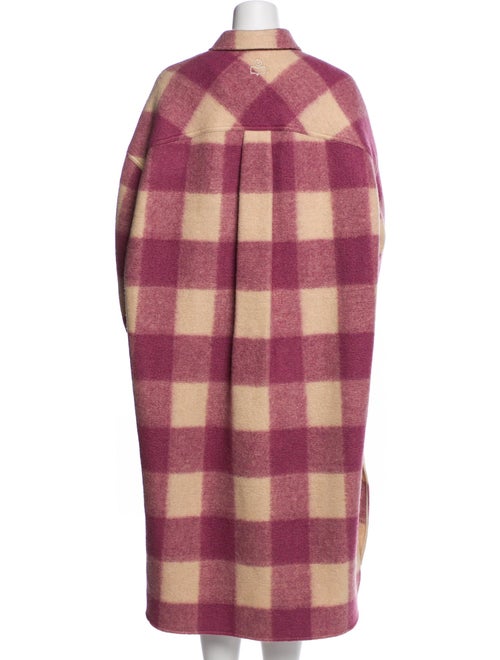 Étoile Isabel Marant Plaid Print Coat