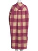 Étoile Isabel Marant Plaid Print Coat