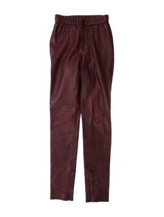 Étoile Isabel Marant Lambskin Skinny Leg Pants