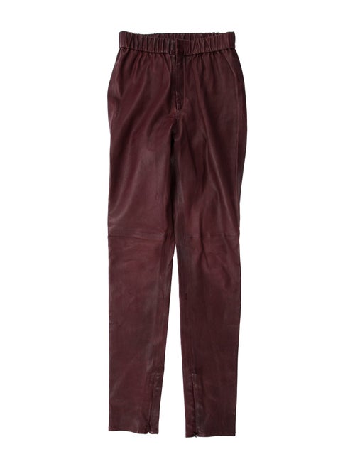 Étoile Isabel Marant Lambskin Skinny Leg Pants