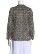 Étoile Isabel Marant Printed Mock Neck Blouse