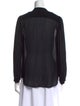 Étoile Isabel Marant Tie Neck Long Sleeve Blouse