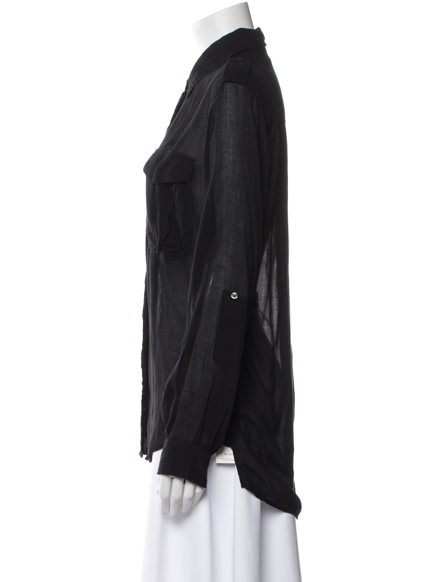 Étoile Isabel Marant Long Sleeve Button-Up Top