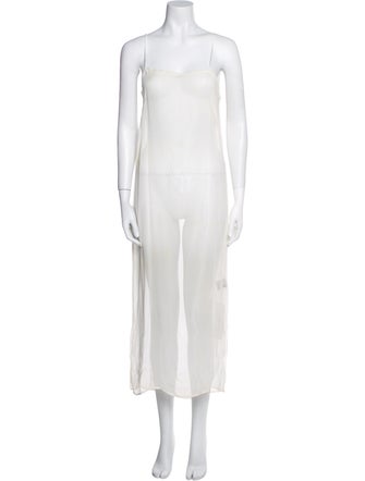 Étoile Isabel Marant Square Neckline Long Dress