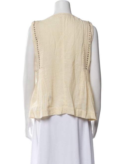 Étoile Isabel Marant V-Neck Sleeveless Blouse