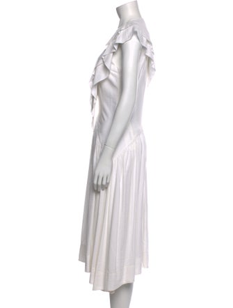 Étoile Isabel Marant V-Neck Midi Length Dress