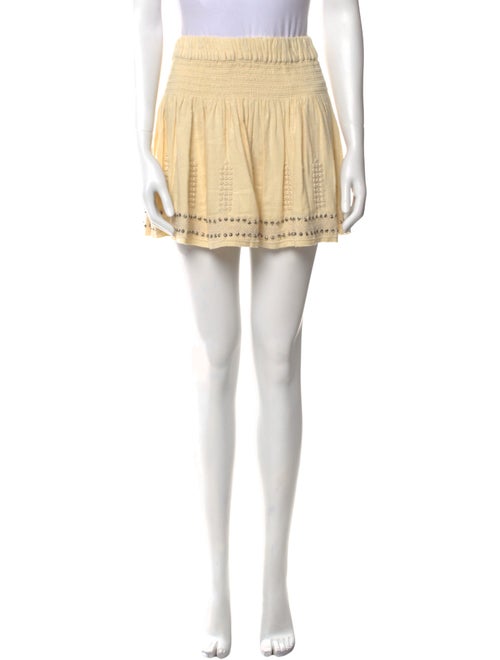 Étoile Isabel Marant Embroidered Accent Mini Skirt