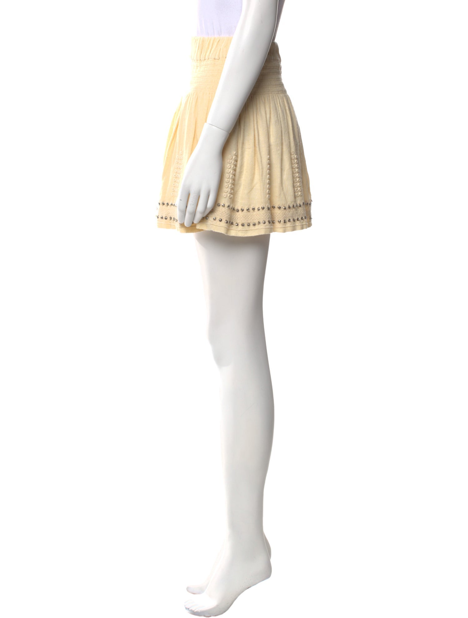 Étoile Isabel Marant Embroidered Accent Mini Skirt