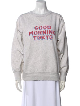 Étoile Isabel Marant Graphic Print Crew Neck Sweatshirt
