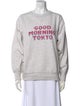 Étoile Isabel Marant Graphic Print Crew Neck Sweatshirt
