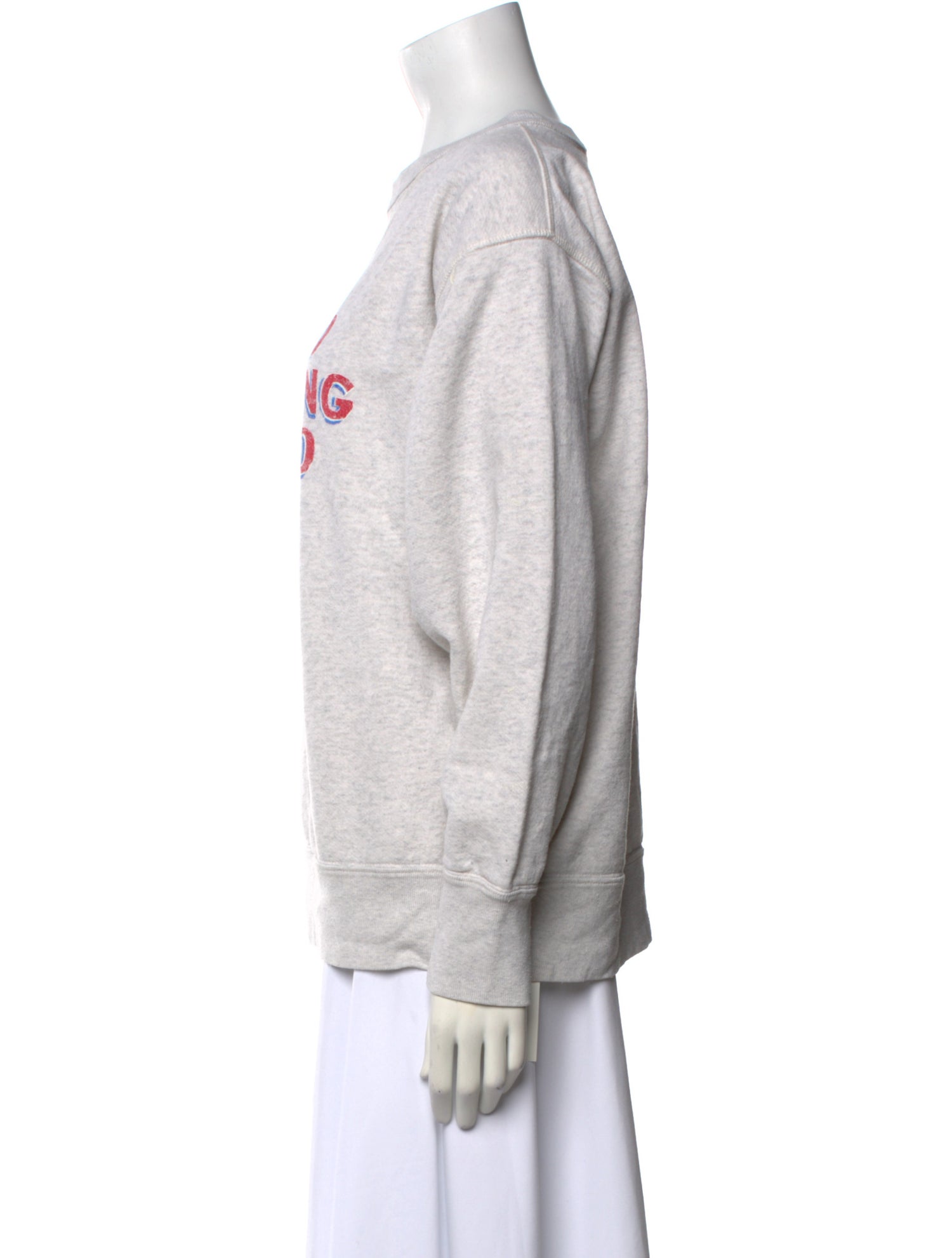 Étoile Isabel Marant Graphic Print Crew Neck Sweatshirt