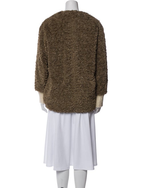 Étoile Isabel Marant Printed Faux Fur Jacket