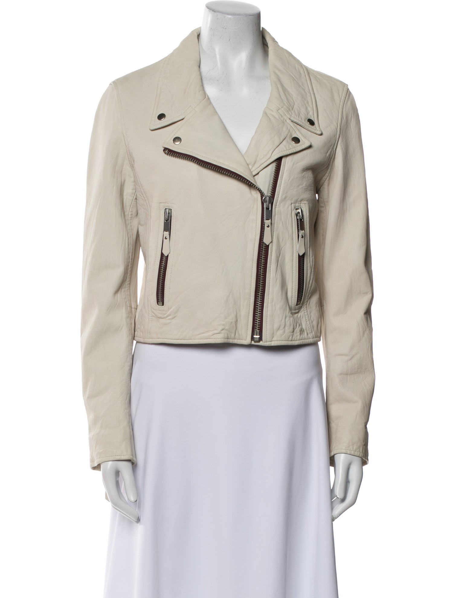 Étoile Isabel Marant Lambskin Biker Jacket