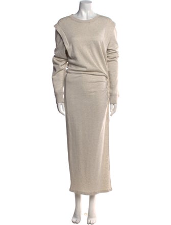 Étoile Isabel Marant Crew Neck Long Dress