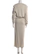 Étoile Isabel Marant Crew Neck Long Dress
