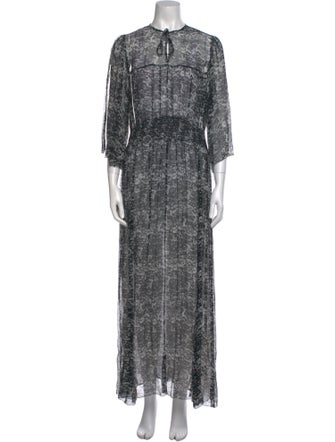 Étoile Isabel Marant Silk Long Dress