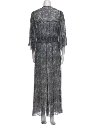 Étoile Isabel Marant Silk Long Dress