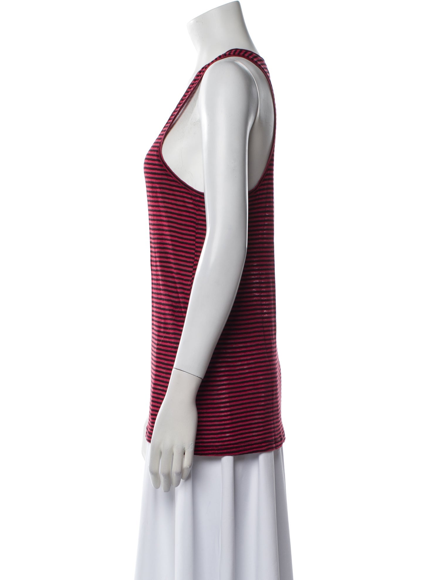 Étoile Isabel Marant Striped Scoop Neck Top