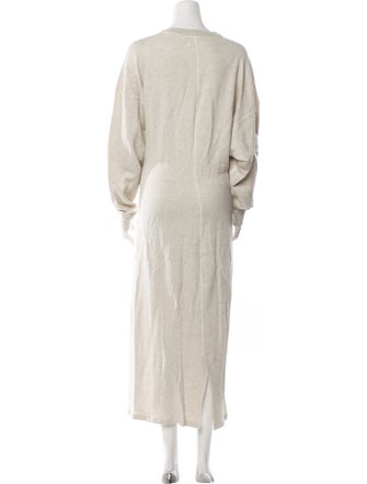 Étoile Isabel Marant Crew Neck Long Dress