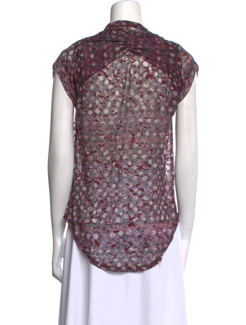 Étoile Isabel Marant Printed Cowl Neck T-Shirt