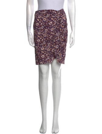 Étoile Isabel Marant Floral Print Mini Skirt