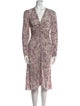 Étoile Isabel Marant Paisley Print Midi Length Dress
