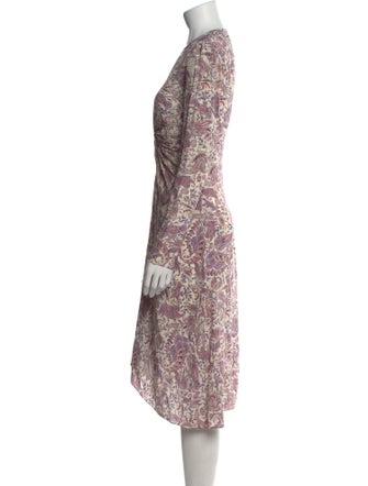 Étoile Isabel Marant Paisley Print Midi Length Dress