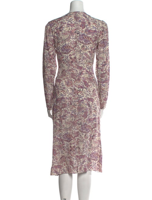 Étoile Isabel Marant Paisley Print Midi Length Dress