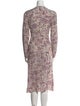 Étoile Isabel Marant Paisley Print Midi Length Dress