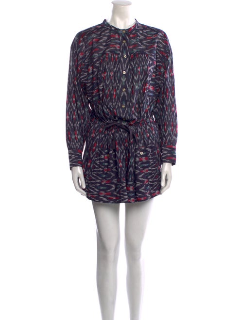 Étoile Isabel Marant Printed Crew Neck Romper