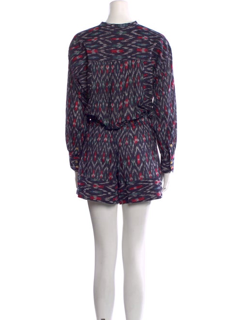 Étoile Isabel Marant Printed Crew Neck Romper