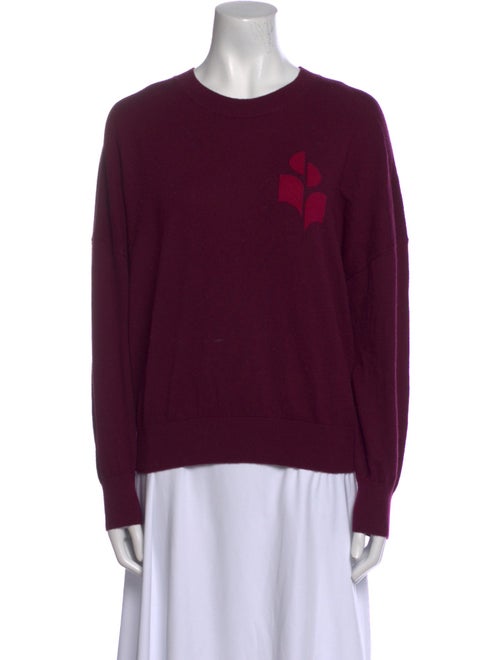 Étoile Isabel Marant Graphic Print Scoop Neck Sweater