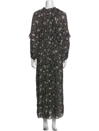 Étoile Isabel Marant Floral Print Long Dress