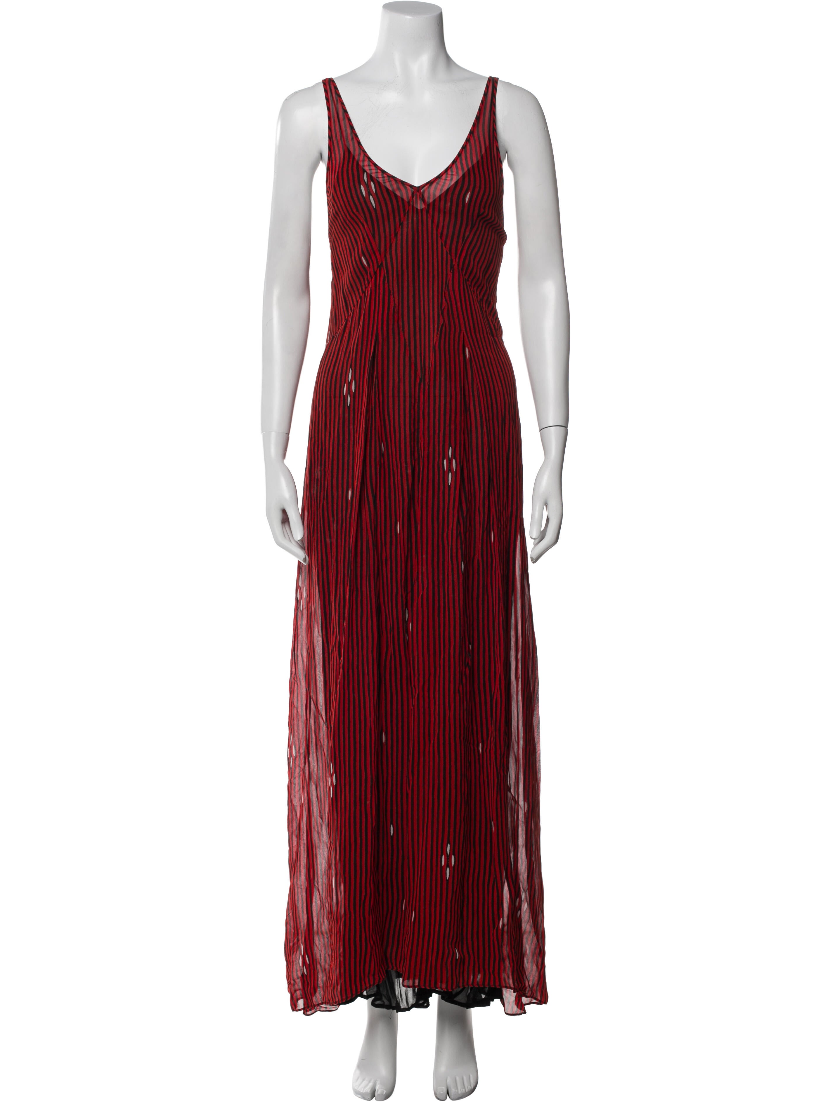 Étoile Isabel Marant Striped Long Dress