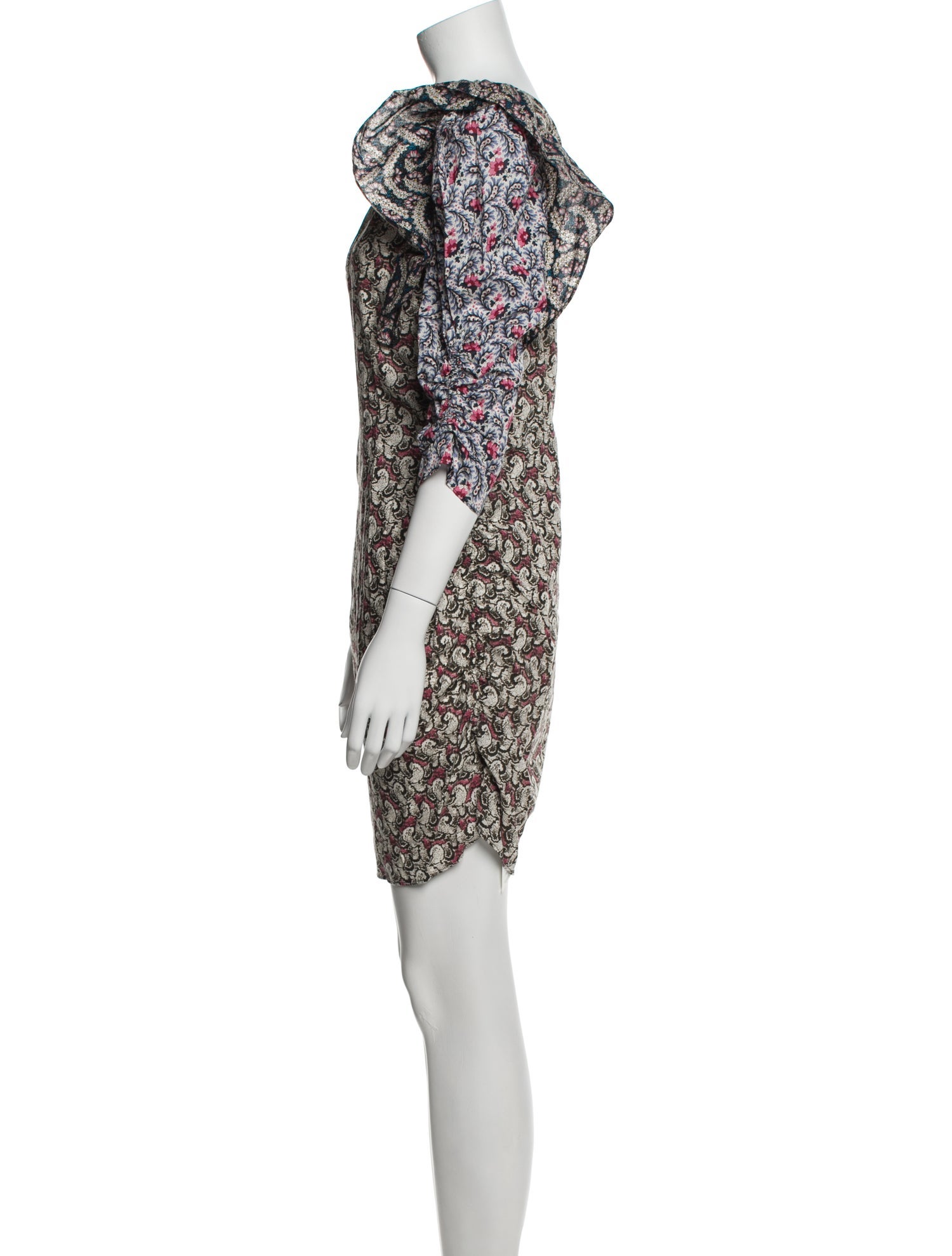 Étoile Isabel Marant Floral Print Mini Dress