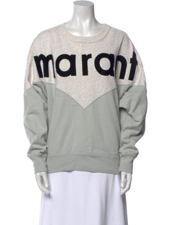 Étoile Isabel Marant Graphic Print Crew Neck Sweatshirt