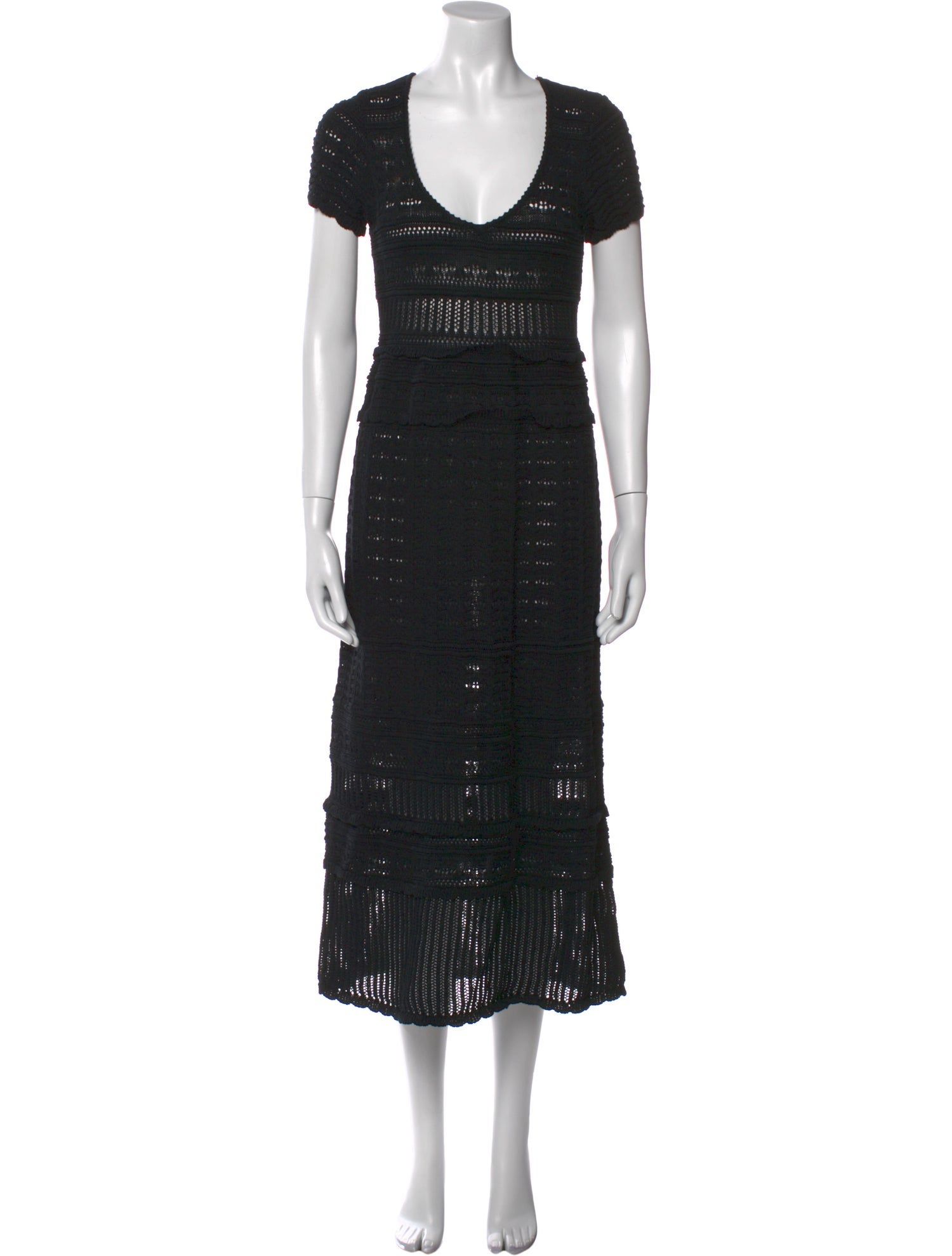 Étoile Isabel Marant V-Neck Long Dress