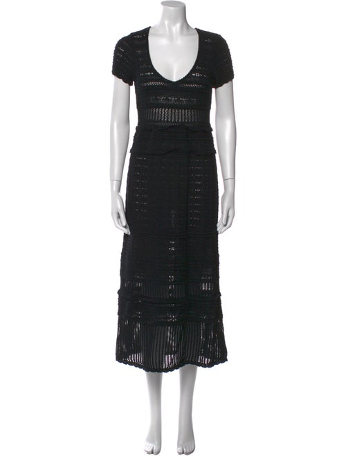 Étoile Isabel Marant V-Neck Long Dress