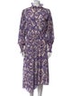 Étoile Isabel Marant Printed Midi Length Dress