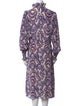 Étoile Isabel Marant Printed Midi Length Dress
