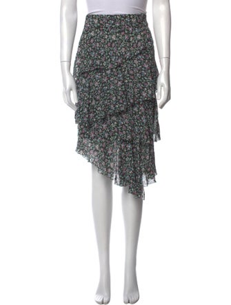 Étoile Isabel Marant Floral Print Knee-Length Skirt