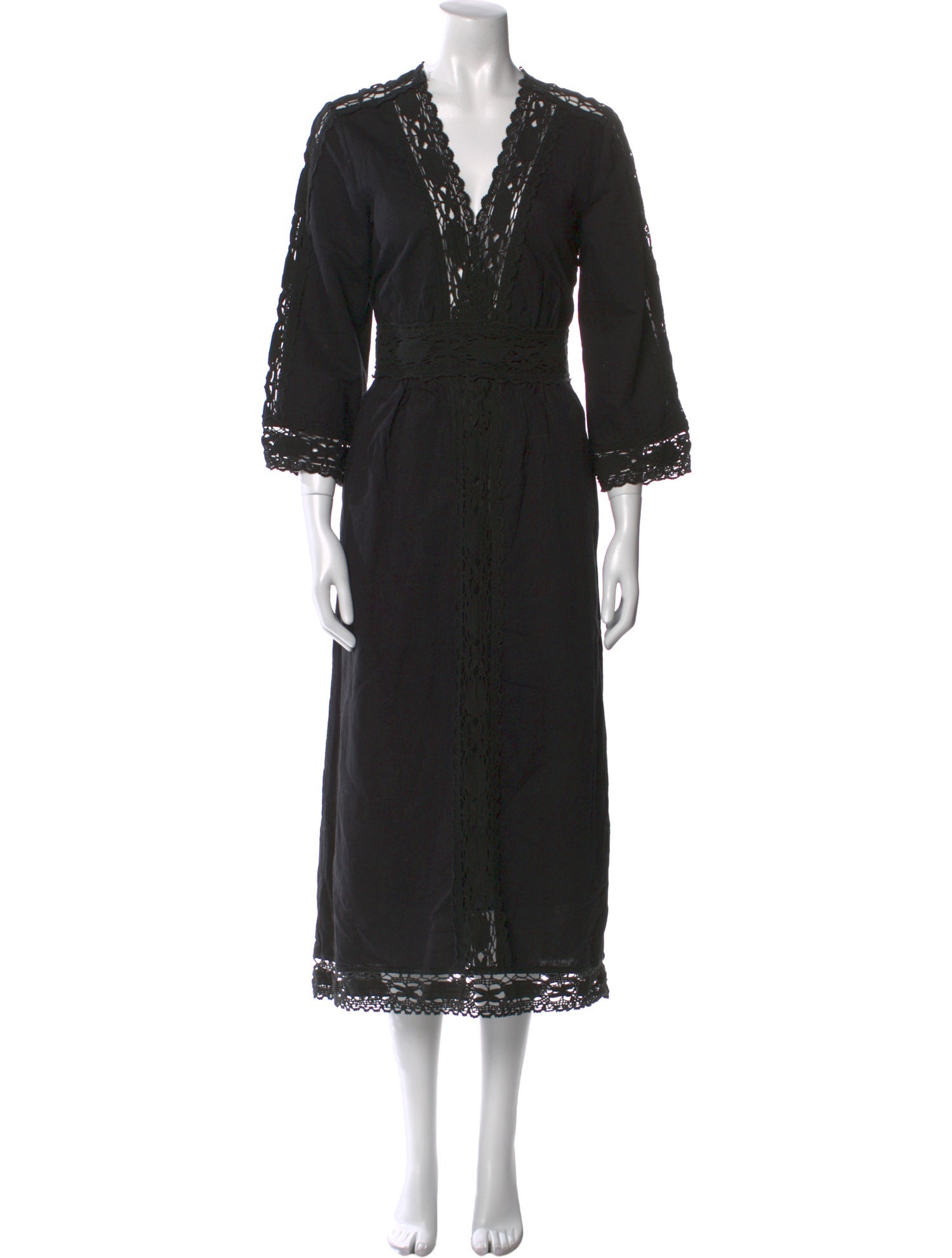 Étoile Isabel Marant V-Neck Long Dress