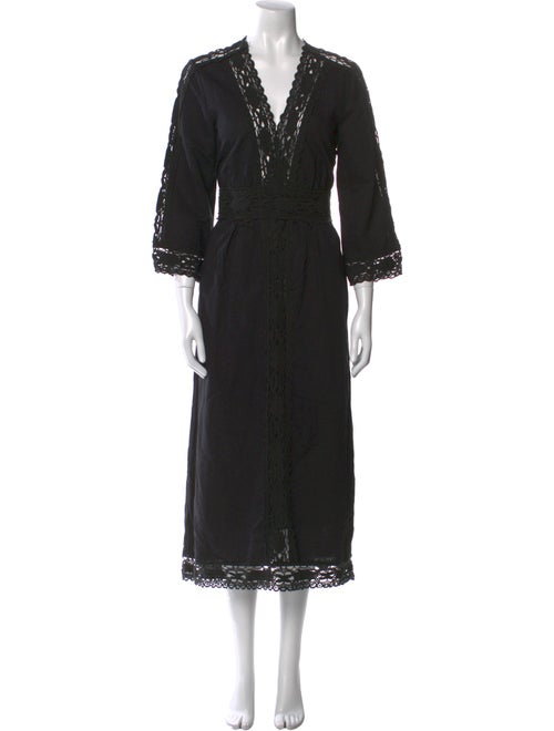 Étoile Isabel Marant V-Neck Long Dress