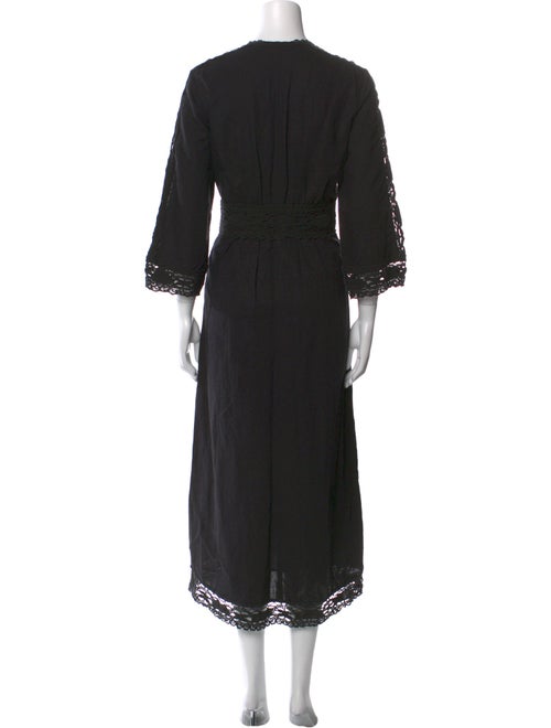 Étoile Isabel Marant V-Neck Long Dress