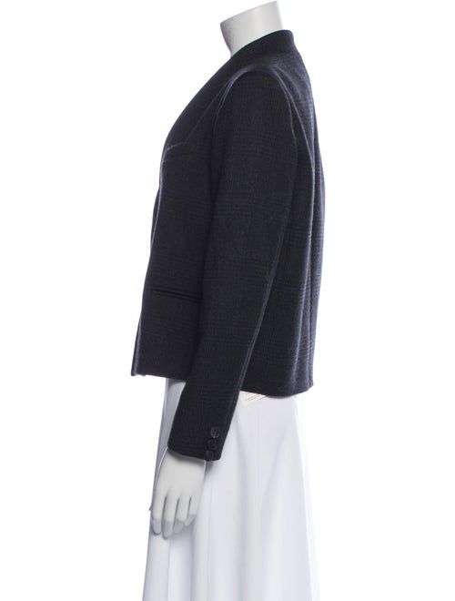 Étoile Isabel Marant Wool Plaid Print Blazer