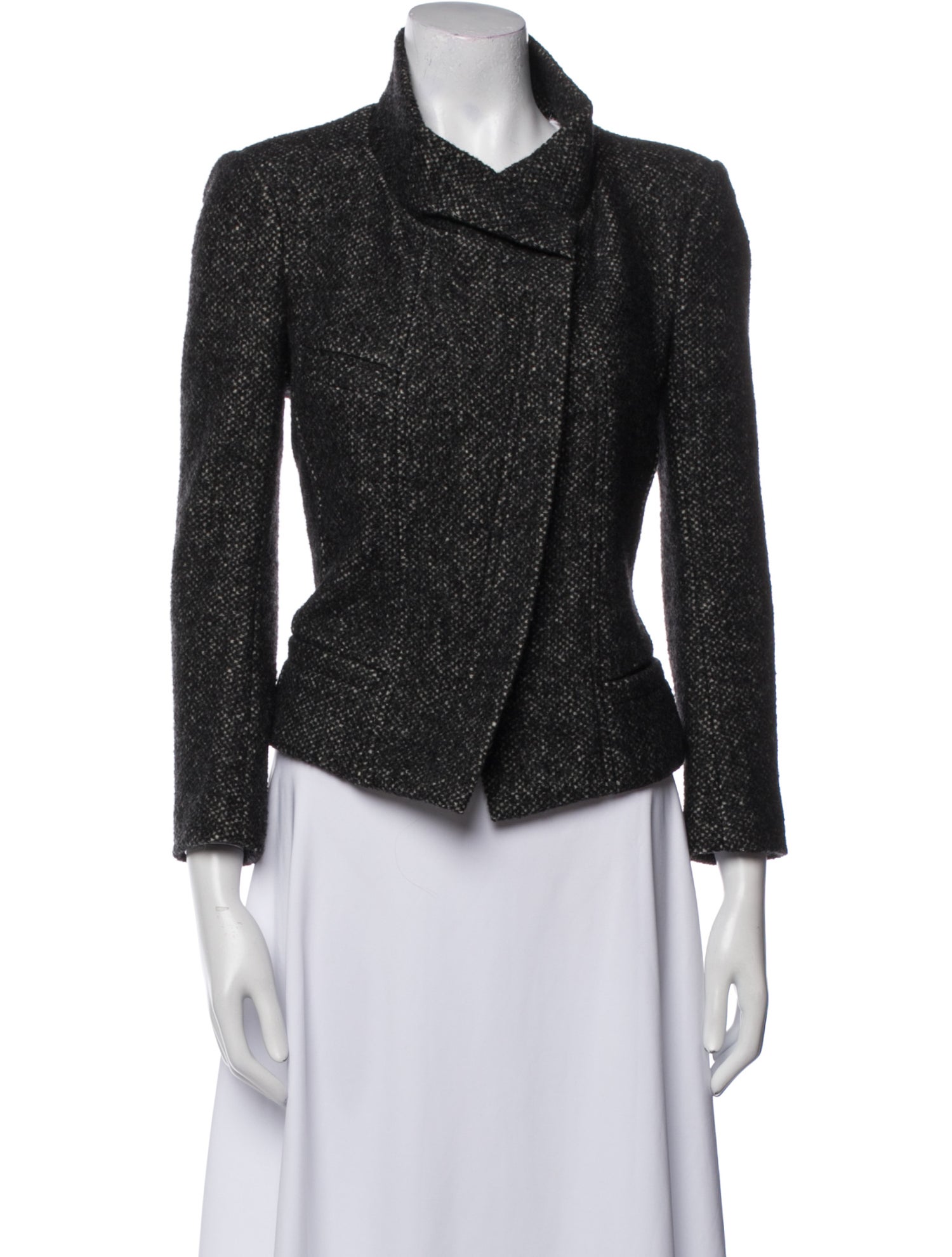 Étoile Isabel Marant Virgin Wool Tweed Pattern Evening Jacket