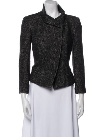 Étoile Isabel Marant Virgin Wool Tweed Pattern Evening Jacket