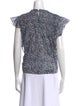 Étoile Isabel Marant Floral Print Crew Neck Blouse